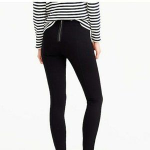 J. Crew Black Pixie Pant with Riding Detail